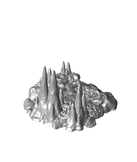 Cave Rocks Set 3d model