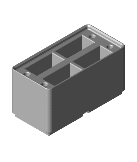 Gridfinity Holder for Snapmaker CNC clamps.stl 3d model