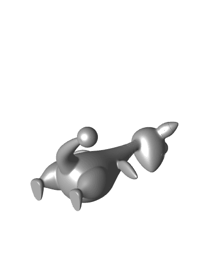 Ampharos Pokemon - Multipart 3d model