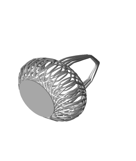 Edgy Basket by 3dprintbunny full viewable 3d model