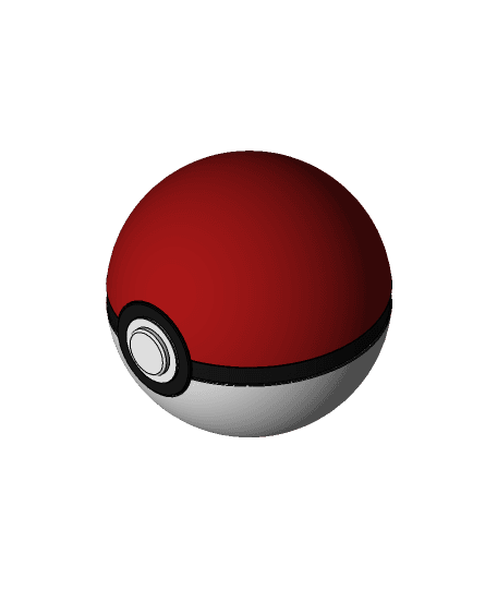 Pokémon Ball 3d model