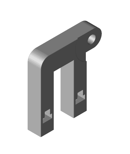 Anet A8 - Y-Axe Tensioner for M5 pulley 3d model