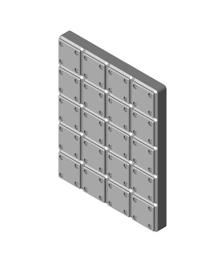 Gridfinity_Craftsman_Screwdriver_Torx_6pc_set_5x4.stl 3d model