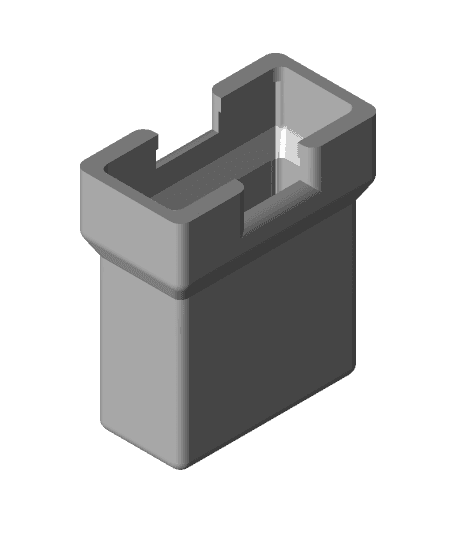 Logitech Unifying receiver protection box 3d model