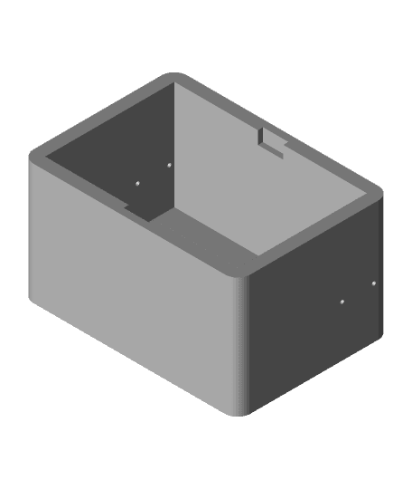 Glass Vial Storage and Presentation Box 3d model