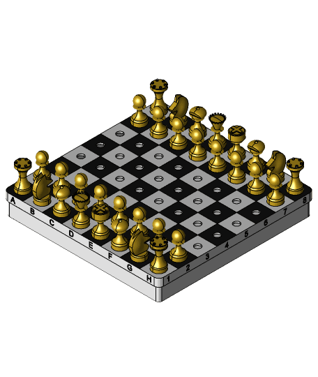 Chess (Ajedrez) 3d model