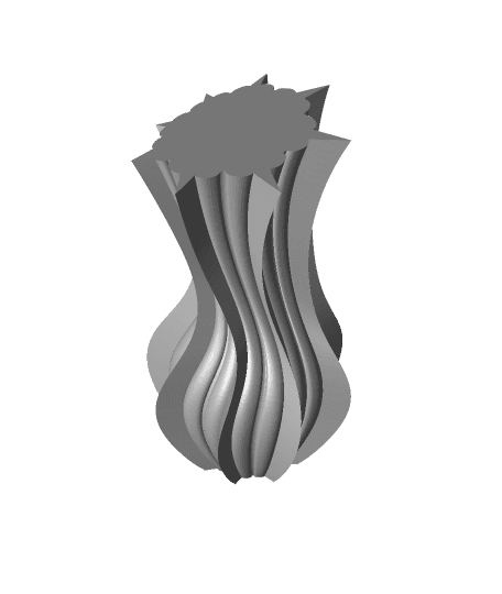 Bulb Vase Trio 3d model