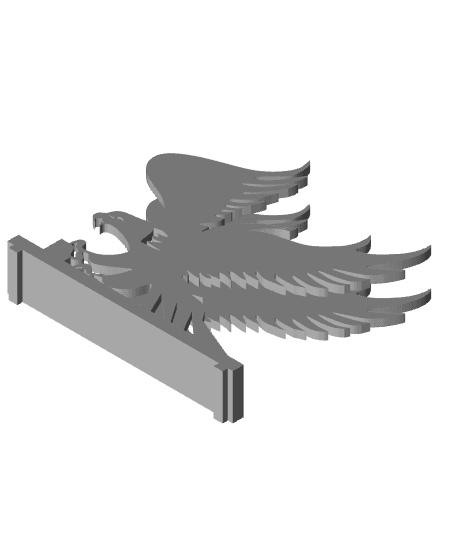 Napkin Holder Eagle 3d model