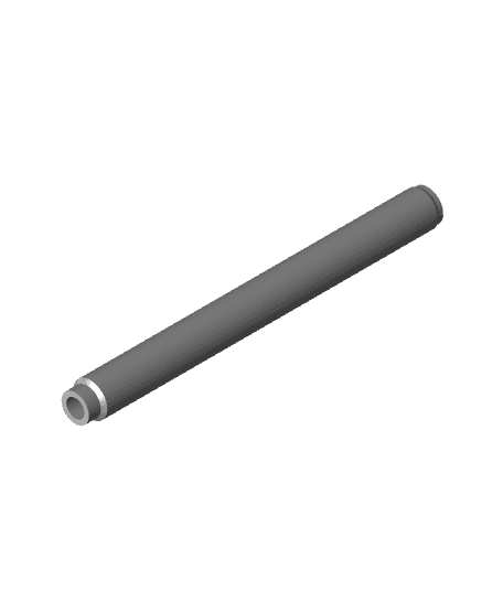 Airsoft Spit Tube – A Stealthy Tool for Assassins 3d model
