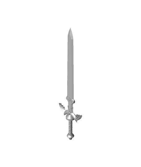 Master Sword by elialexhawkins full viewable 3d model