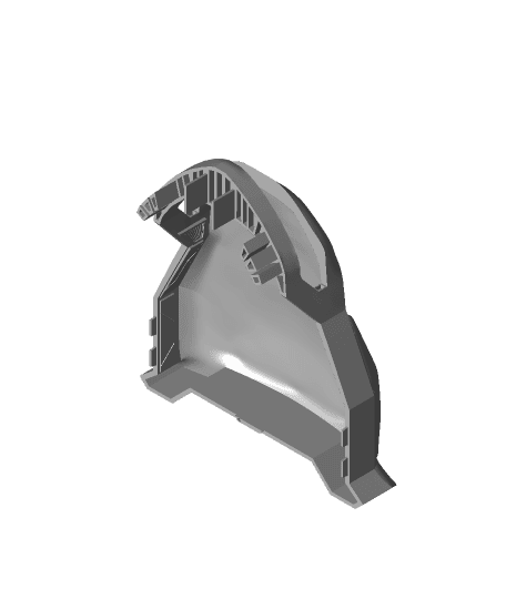 Modular Spaceship for Tabletop Wargames by np_dev full viewable 3d model