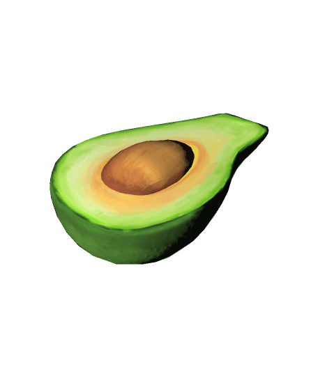 Avocado (1).glb 3d model