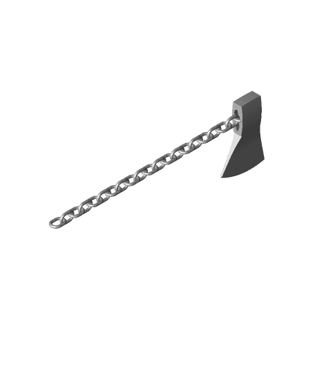 ax and chain.stl 3d model