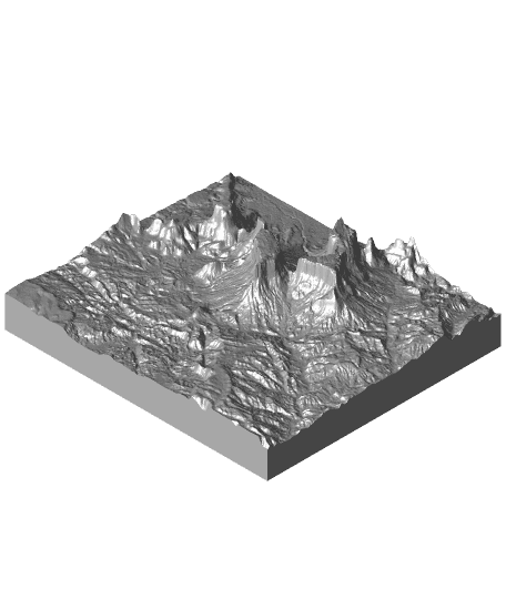 Tepuy Mount Roraima 3d model