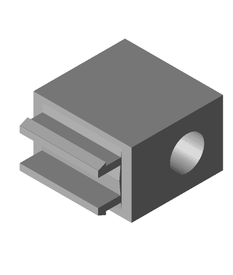 Push-in Filament Guide for CR-6 SE (WIP) by triumphinglosersbusiness full viewable 3d model