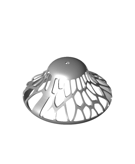 Mushroom-Lamp Voronoi 3d model