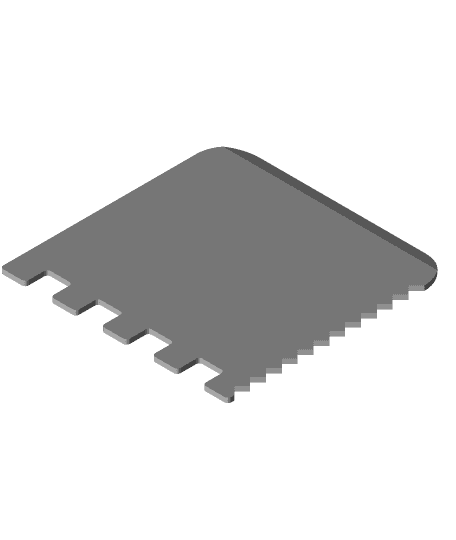 Tile Adhesive / Grout Spreader 3d model