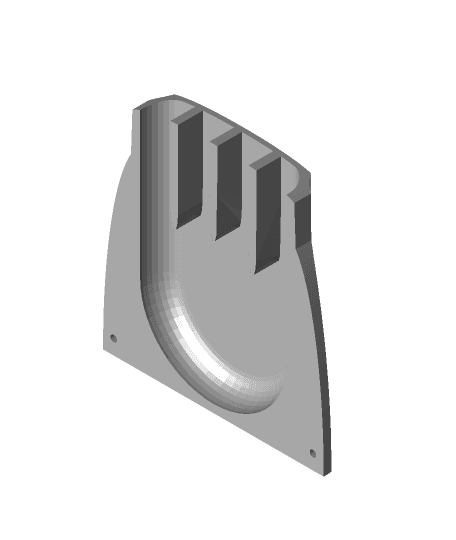 Alongated Ender 3 Fan Cover 3d model