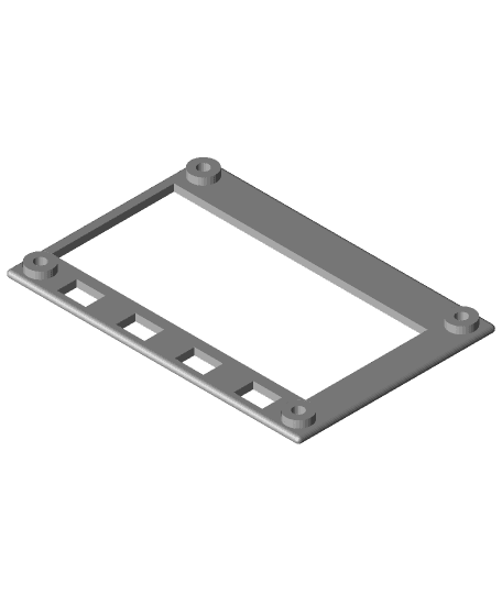 MagTag Front and Back Cover 3d model