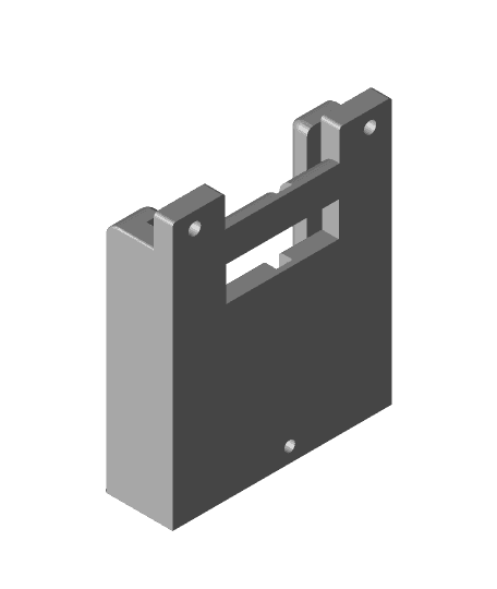 Black&Decker 18V Battery Holder/Wall Mount  3d model
