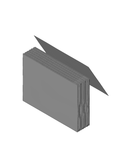 business_card_stack_1576.obj 3d model