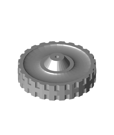 Replacement Wheel for BBQ 3d model