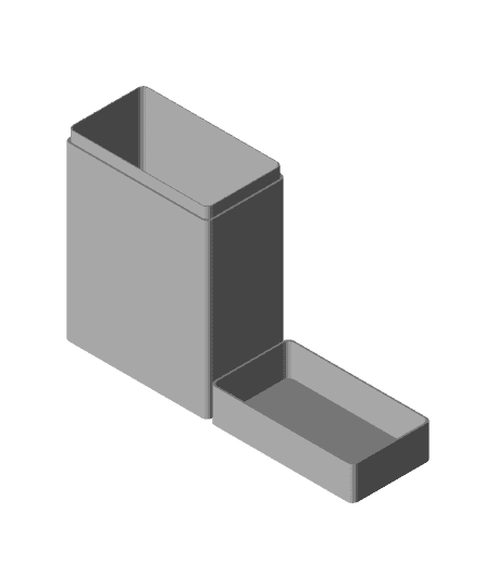 Sachet lessive Box 3d model