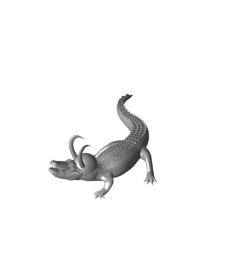 Alligator Loki.stl 3d model