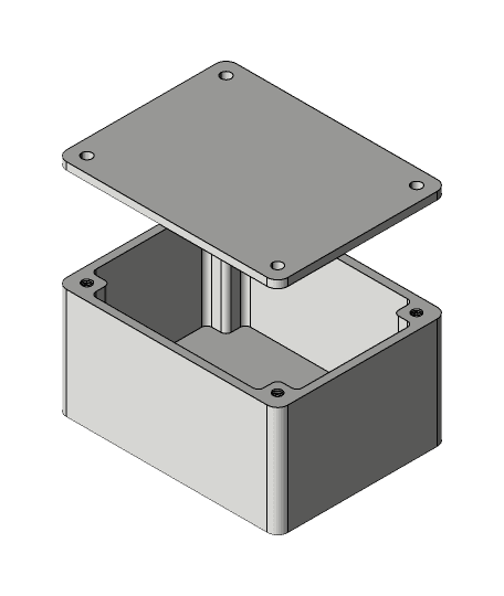 3D Printed Airtight Box 3d model
