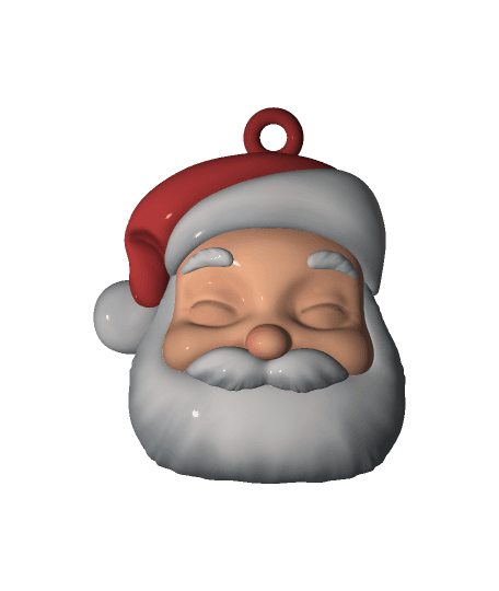 Santa Claus emoji(Facebook) 3d model