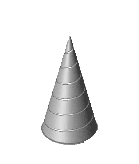 Cone for ERIM spiral production 3d model