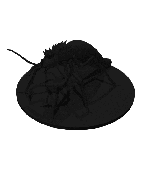 Giant Ant Queen w crown.blend 3d model