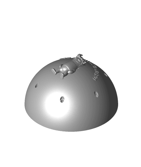 #3DPNSpeakerCover dome3.stl by jakasrinagatj full viewable 3d model