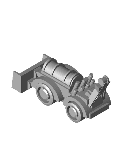 FHW: The Wrecker Concept (Crash Racers) 3d model