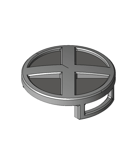 #pdo | X-Men Belt Buckle - Fully Parametric | NoahMillerDesign 3d model