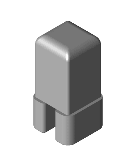 Hi-Tek High Profile-Stackpole keycap to Cherry MX-style adapter by bonnee full viewable 3d model
