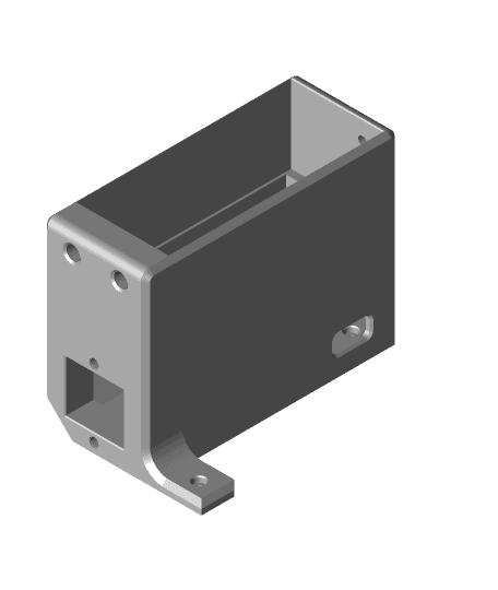 PSU Mount for Creality CR-10 3d model