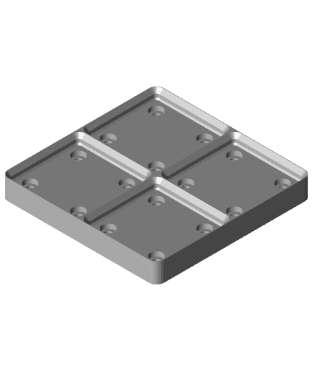 Weighted Baseplate 2x2.stl 3d model