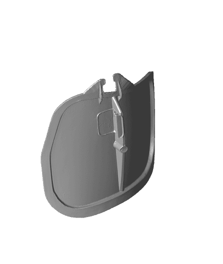 Citroen DS Left Headlight hatch Modified clip.stl 3d model