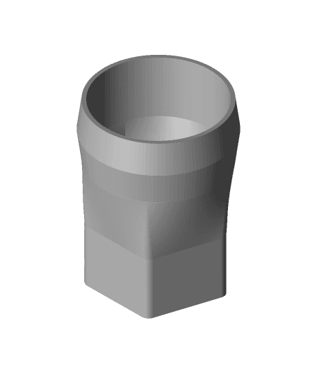 Penta-circular Cup by studiocailun full viewable 3d model
