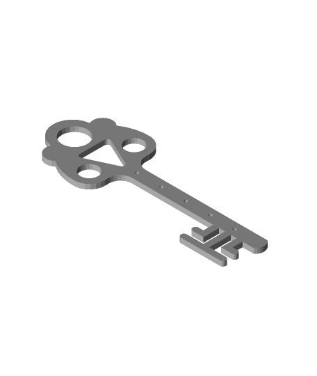 Schlüsselbrett 3d model