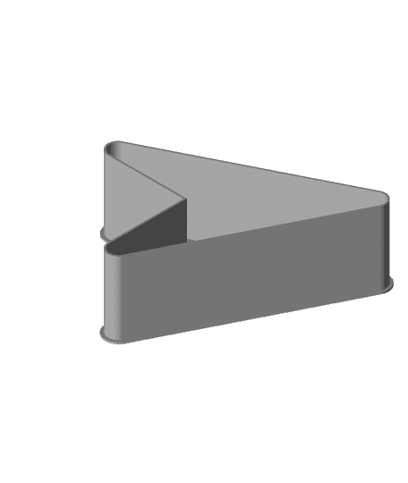 Arrowhead, nestable box (v1) by PPAC full viewable 3d model