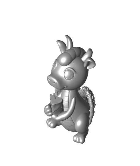 Sprinkles -The Baby Dragon #PartyThangs 3d model