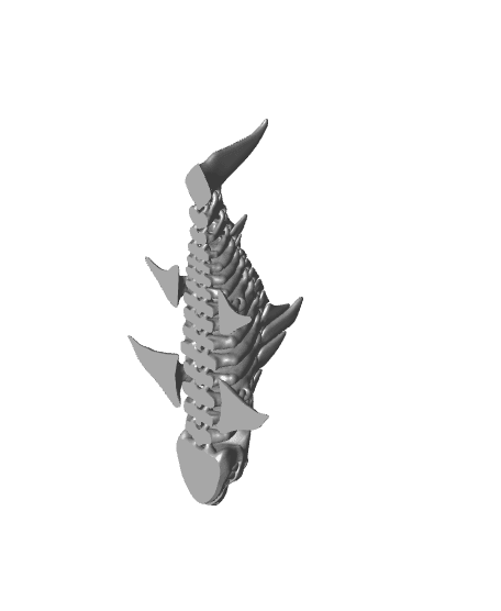 Shark Bones Full 2.0  3d model