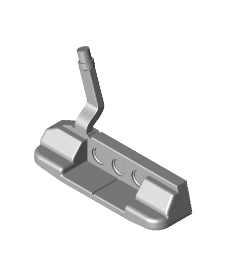 Golf Putter Head 3d model