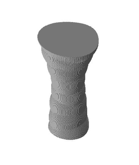 Pixel Vase 3d model
