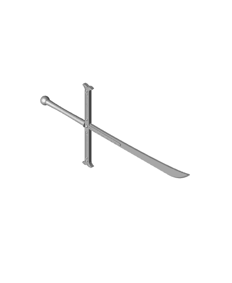mihawk sword 3d model