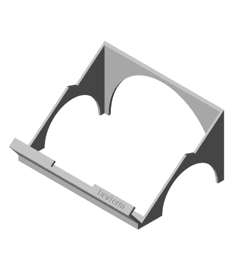 ClockworkPi DevTerm Desktop Stand 3d model