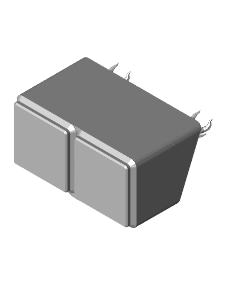 Dragon gridfinity box 3d model