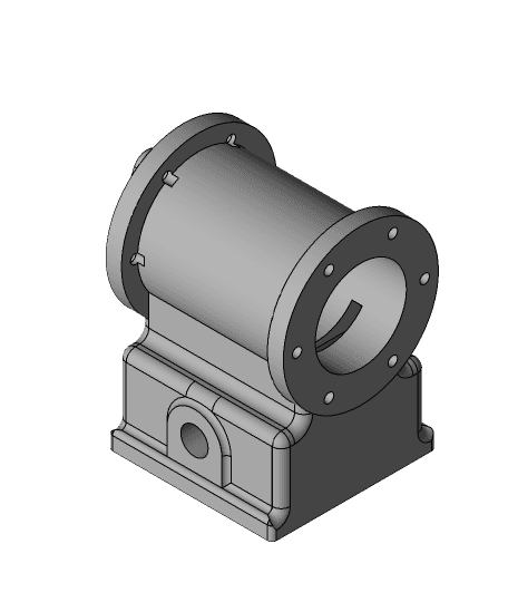 Steam cylinder.ipt 3d model
